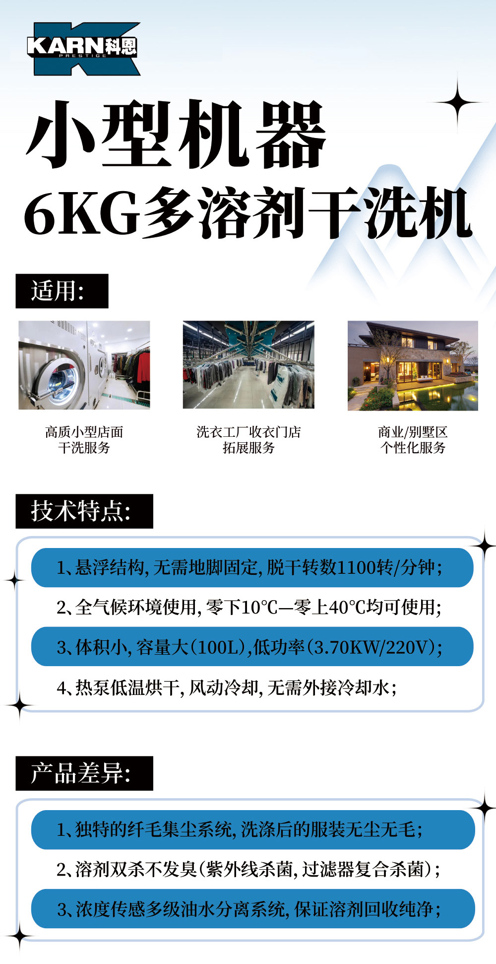 六公斤多溶劑干洗機(jī)(圭潔款)